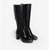 STIVALI CON TACCO NEROGIARDINI DONNA IN PELLE NERO TACCO 7 CM I205711D/100