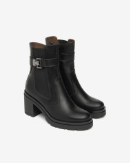 STIVALETTO NEROGIARDINI DONNA CHELSEA GUANTO NERO TR VARSAVIA I514790D/100