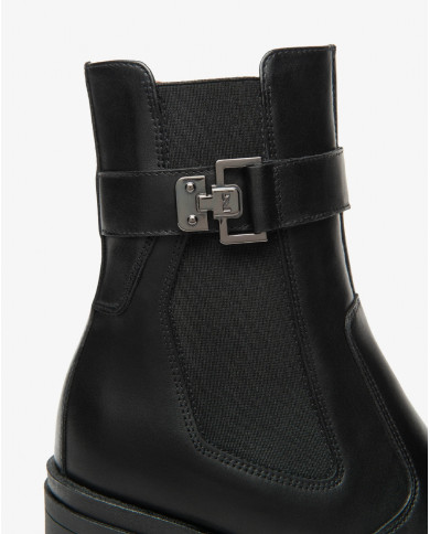 STIVALETTO NEROGIARDINI DONNA CHELSEA GUANTO NERO TR VARSAVIA I514790D/100