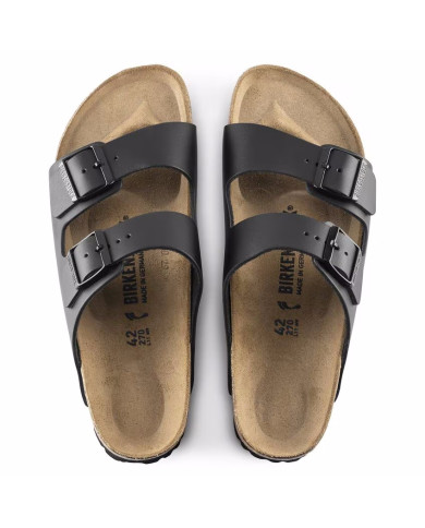 CIABATTE BIRKENSTOCK UNISEX ARIZONA BLACK 051193