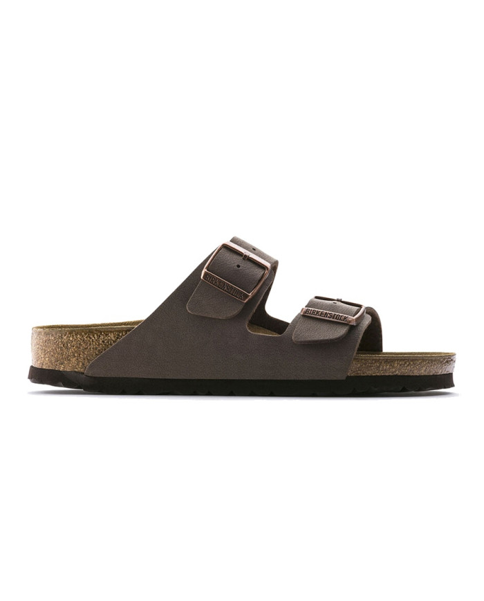 CIABATTE BIRKENSTOCK UNISEX ARIZONA MOCCA BIRKIBUC BIRKOFLOR 151183