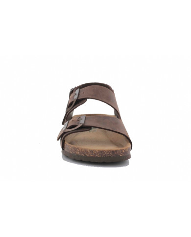 SANDALI BIONATURA UNISEX 11 SAHARA IMB CRAZY HORSE TORTORA