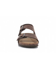 SANDALI BIONATURA UNISEX 11 SAHARA IMB CRAZY HORSE TORTORA