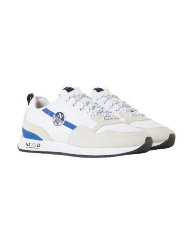 SNEAKERS NORTH SAILS UOMO HORIZON PLAIN 021 WHITE BLU