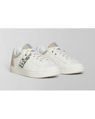 SNEAKERS NAPAPIJRI DONNA WILLOW WHITE/BEIGE NP0A4I6U 03D1