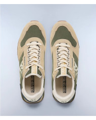 SNEAKERS NAPAPIJRI UOMO F4VIRTUS02/SCO MAN SUEDE/NYLON RUNNING NP0A4IJI/NBA/BEIGE/GREEN