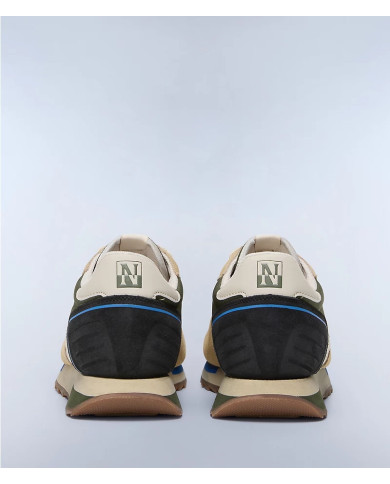 SNEAKERS NAPAPIJRI UOMO F4VIRTUS02/SCO MAN SUEDE/NYLON RUNNING NP0A4IJI/NBA/BEIGE/GREEN