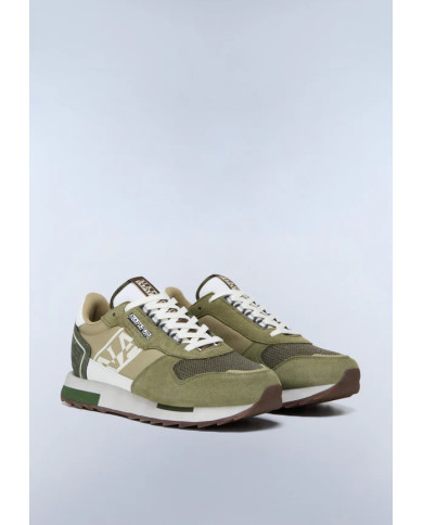 SNEAKERS NAPAPIJRI UOMO VIRTUS NEW OLIVE GREEN S6VIRTUS02/NYS GD06 