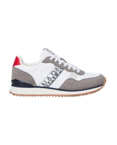 SNEAKERS NAPAPIJRI UOMO COSMOS WHITE/GREY/NAVY S6COSMOS01/NYP K01