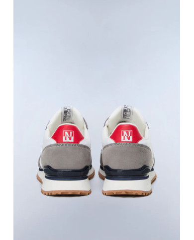 SNEAKERS NAPAPIJRI UOMO COSMOS WHITE/GREY/NAVY S6COSMOS01/NYP K01