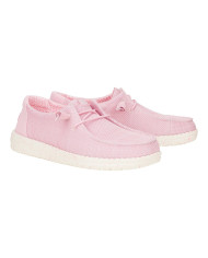 MOCASSINO HEY DUDE DONNA WENDY STRETCH MESH W ROSETTE SLIP-ON HD.41878/6XX