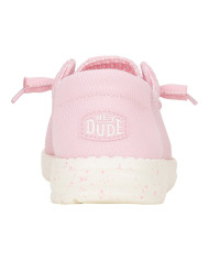 MOCASSINO HEY DUDE DONNA WENDY STRETCH MESH W ROSETTE SLIP-ON HD.41878/6XX