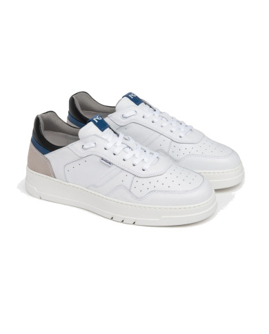 SNEAKERS NEROGIARDINI UOMO HELSINKI BIANCO 0100 COLORADO NUVOLA CILE BLUETTE TUCSON E302870U/707