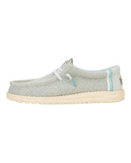 MOCASSINO HEY DUDE UOMO WALLY JUTE CLOUD BLUE/DAWN BLUE SLIP-ON HD.43085/4TS