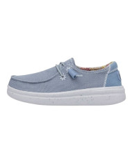 MOCASSINO HEY DUDE DONNA WENDY RISE STRETCH W LILLAC HD.40076/535
