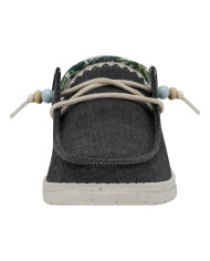 MOCASSINO HEY DUDE DONNA WANDY FRINGE W CARBON HD.40071/0YK