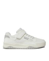 SNEAKERS GEOX BAMBINO J PERTH B. E - GBK BOTT.+NYLON WHITE/LT GREY TG:36-39 J367RE 0FEFU C1236