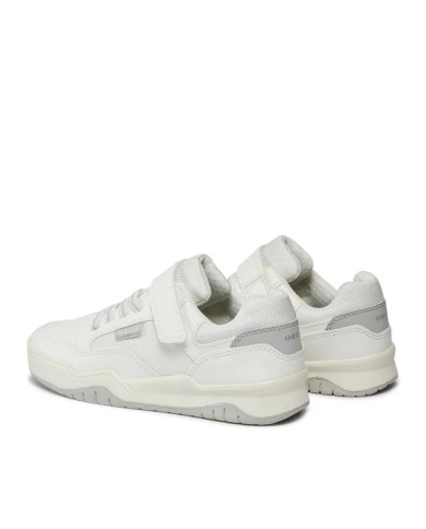 SNEAKERS GEOX BAMBINO J PERTH B. E - GBK BOTT.+NYLON WHITE/LT GREY TG:36-39 J367RE 0FEFU C1236