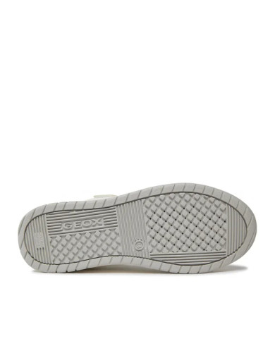 SNEAKERS GEOX BAMBINO J PERTH B. E - GBK BOTT.+NYLON WHITE/LT GREY TG:36-39 J367RE 0FEFU C1236