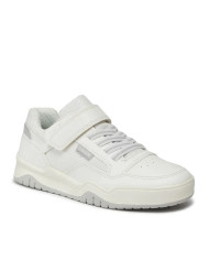 SNEAKERS  GEOX BAMBINO  J PERTH B. E - GBK BOTT.+NYLON WHITE/LT GREY TB:28-35 J367RE 0FEFU C1236/A