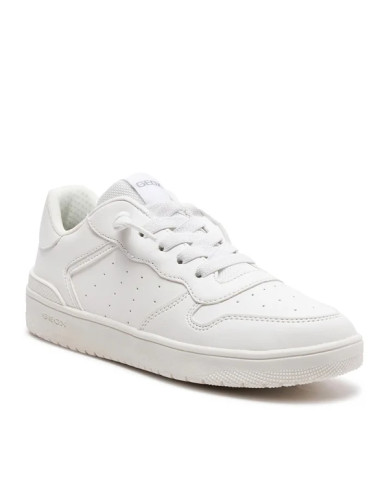 SNEAKERS GEOX BAMBINA J WASHIBA D - GBK+NYLON WHITE TG. 36-39 J36HXD 054FU C1000/B