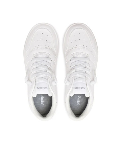 SNEAKERS GEOX BAMBINA J WASHIBA D - GBK+NYLON WHITE TG. 36-39 J36HXD 054FU C1000/B