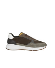 SNEAKERS GEOX UOMO U BRANTHON A - SCAM.+TESSUTO   SAGE/MILITARY  55LCA 02211 C3064