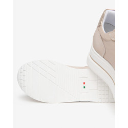 SNEAKERS NEROGIARDINI DONNA VELOUR COL.FEMMEETOILE COL.SATURNT.BRILL COL.PLATINO E615200D/677