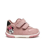 SNEAKERS GEOX PRIMI PASSI B ZAPITO A - GEOBUCK+SCAMOSCIA ANTIQUE ROSE/BLACK B566DB 05422 C8A9B