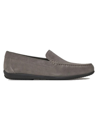 MOCASSINI GEOX UOMO U ASCANIO B - SCAMOSCIATO GREY U450WB 00022 C1006
