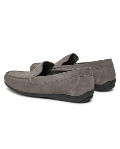 MOCASSINI GEOX UOMO U ASCANIO B - SCAMOSCIATO GREY U450WB 00022 C1006