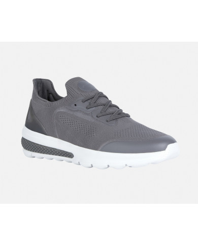 SNEAKERS GEOX UOMO  U SPHERICA ACTIF A - TESS.MAGL GREY U35BAA 0006K C1006
