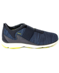 SNEAKERS UOMO GEOX U NEBULA A MESH NAPPA NAVY U25D7A 01485 C4064
