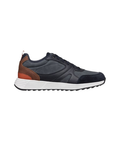 SNEAKERS GEOX UOMO U PORTELLO A - VIT.SIN+NBK SIN NAVY U46E1A 0BCEK C4002