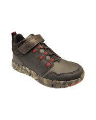 SNEAKERS GEOX BAMBINO J FLEXYPER BLACK RED SNEAKERS AMPHIBIOX ALTA J949XA 032FU C0048