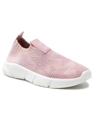 SNEAKERS GEOX BAMBINA ARIL SHINY KNITT ROSE J25DLE 0007Q C8172