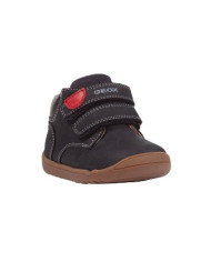 SCARPA PRIMI PASSI BIMBO MACCHIA B. C - NABUK+NAPPA   NAVY B164NC 03285 C4002