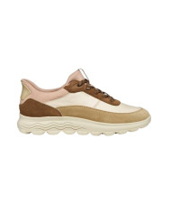 SNEAKERS GEOX DONNA SLIP-INS D SPHERICA PLUS PAPYRUS/MUD D567MB 08522 C1SL6