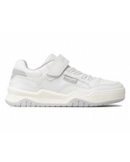SNEAKERS GEOX JUNIOR J PERTH B. B - GBK BOTT.+NYLON WHITE/LT GREY J167RB 0FEFU C1236 TG:28-35