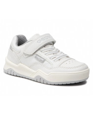 SNEAKERS GEOX JUNIOR J PERTH B. B - GBK BOTT.+NYLON WHITE/LT GREY J167RB 0FEFU C1236 TG:28-35