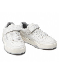 SNEAKERS GEOX JUNIOR J PERTH B. B - GBK BOTT.+NYLON WHITE/LT GREY J167RB 0FEFU C1236 TG:28-35