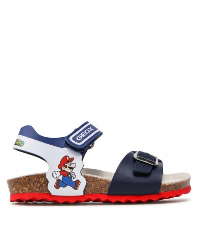 SANDALI  GEOX BAMBINO GHITA NAVY/ROYAL J258LC 000BC C4226 TG:36-39