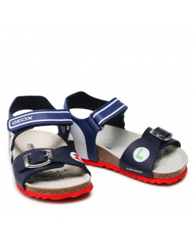 SANDALI  GEOX BAMBINO GHITA NAVY/ROYAL J258LC 000BC C4226 TG:36-39