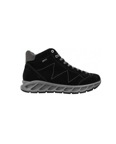SNEAKERS IGI&CO DONNA GORE-TEX IN PELLE NERO 4677900