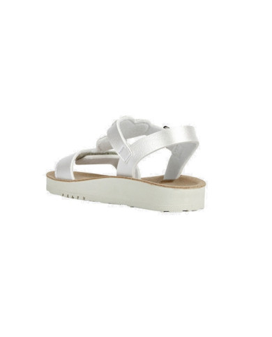 SANDALI GEOX BAMBINA COSTAREI SILVER J35EAD 0NF2J C1007