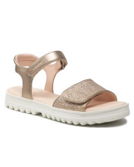 SANDALI GEOX BAMBINA CORALIE SILVER J256EB 0NFEW C1007 TG:28-35