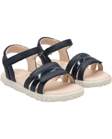 SANDALI GEOX BAMBINA HAITI   NAVY J258ZA 054AJ C4064 TG:27