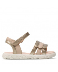 SANDALI GEOX BAMBINA HAITI PLATINUM J258ZA 0NFBC C2010 TG:27