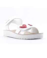 SANDALI GEOXS COSTAREI WHITE/RED J35EAF 000BC C0050