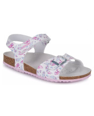 SANDALI GEOX BAMBNA J ADRIEL G. C - SINT.GLITTER WHITE/LAVENDER J028MC 000QD C1030 tg:32-35